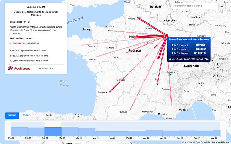 data disponible sur toute la France métropolitaine large